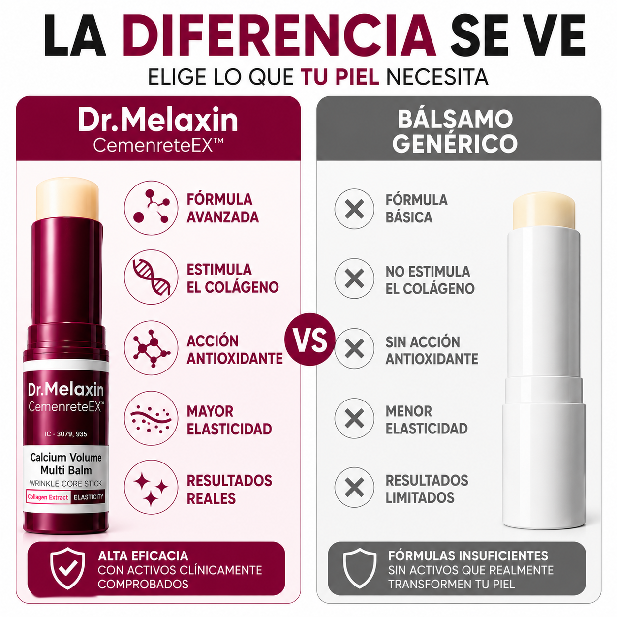 Bálsamo Facial Reafirmante - Elimina Arrugas y Líneas de Expresión – Dr. Melaxin