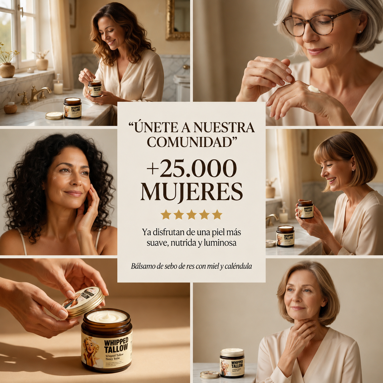 Bálsamo de Sebo de Res con Miel de Manuka y Caléndula – 120 g