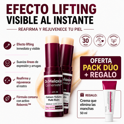 Bálsamo Facial Reafirmante - Elimina Arrugas y Líneas de Expresión + Regalo Crema