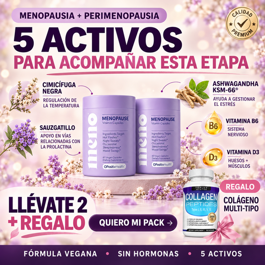MENO | Recupera tu equilibrio durante la menopausia