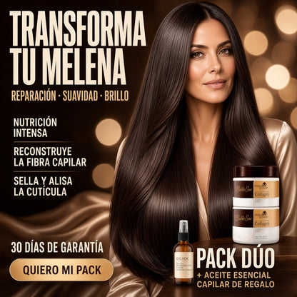 Mascarilla Capilar Reparadora Maca Power 500 ml | Queratina + Proteína de Seda + Maca