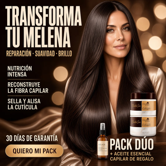 Mascarilla Capilar Reparadora Maca Power 500 ml | Queratina + Proteína de Seda + Maca