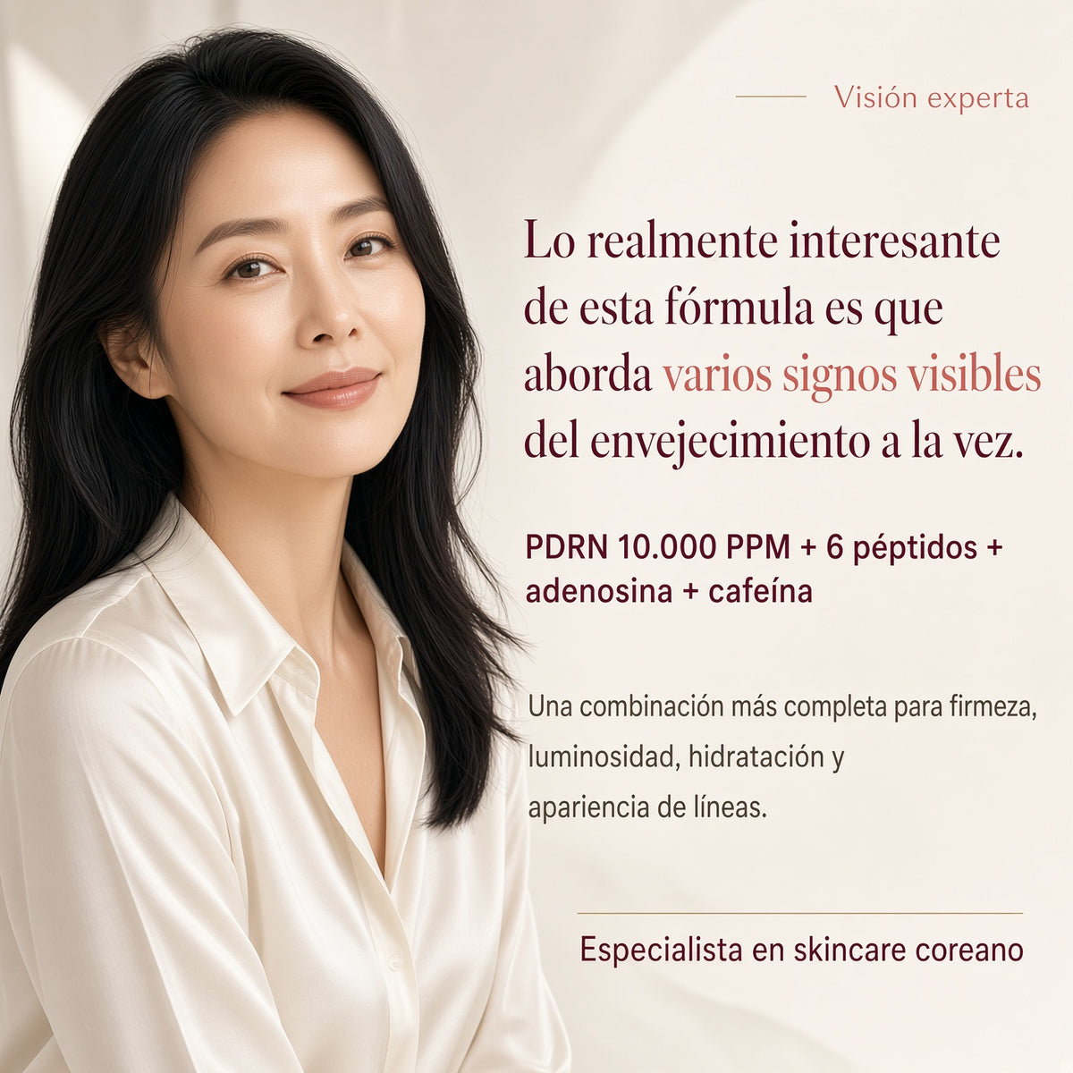 EL SECRETO COREANO QUE ESTÁ REVOLUCIONANDO EL CUIDADO DE LA PIEL MADURA