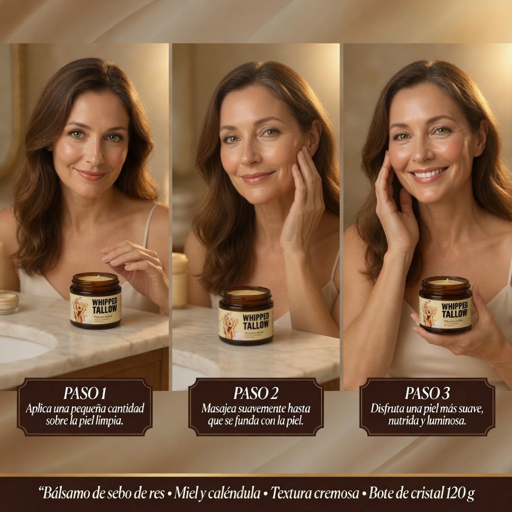 Bálsamo de Sebo de Res con Miel de Manuka y Caléndula – 120 g