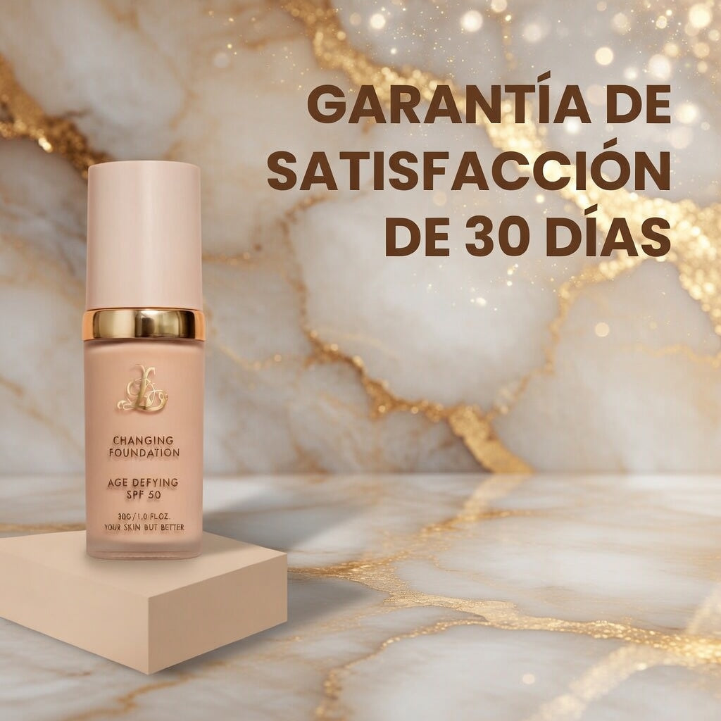 Base Inteligente 5 en 1 con SPF 50 que se Adapta a tu Tono y Perfecciona tu Piel al Instante
