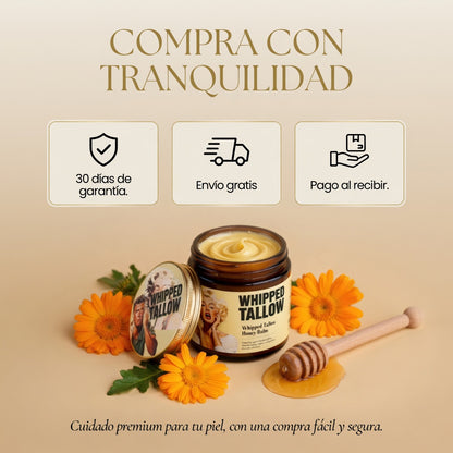 Bálsamo de Sebo de Res con Miel de Manuka y Caléndula – 120 g