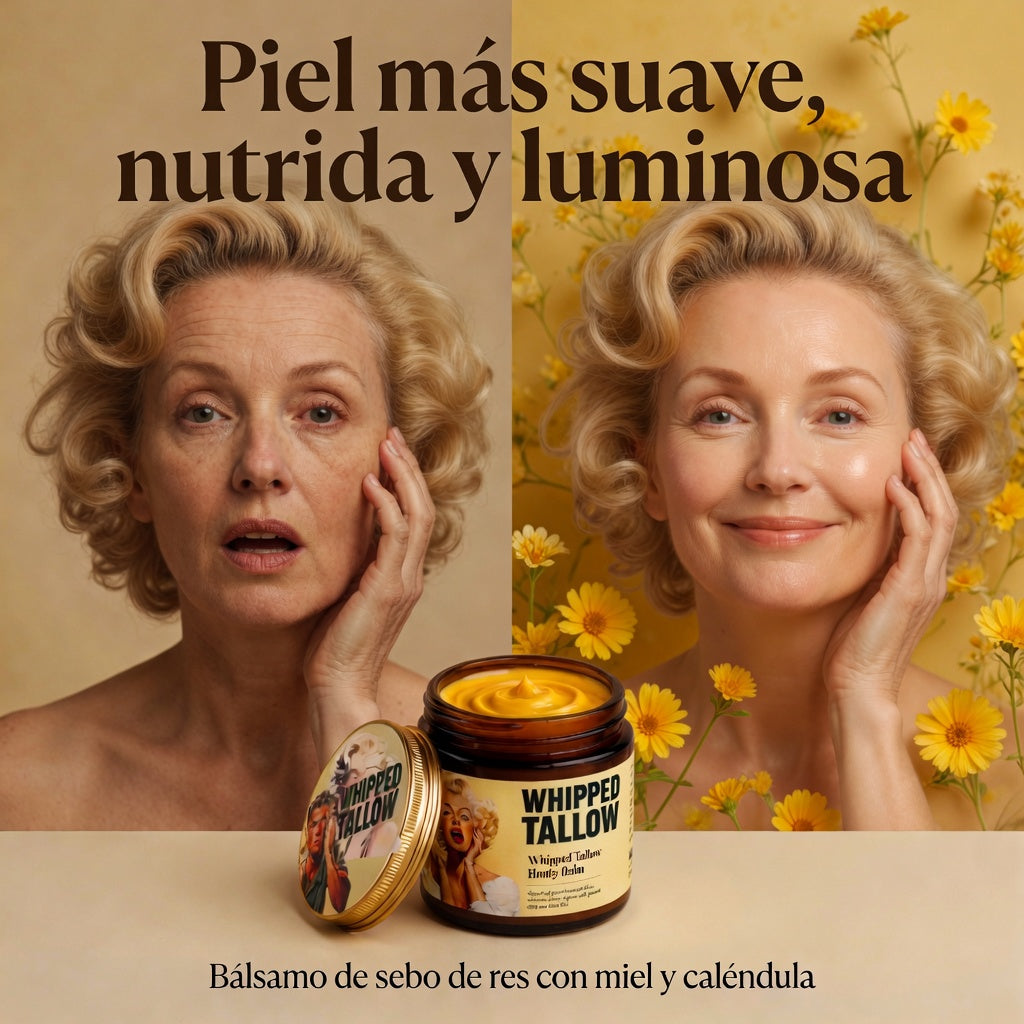 Bálsamo de Sebo de Res con Miel de Manuka y Caléndula – 120 g