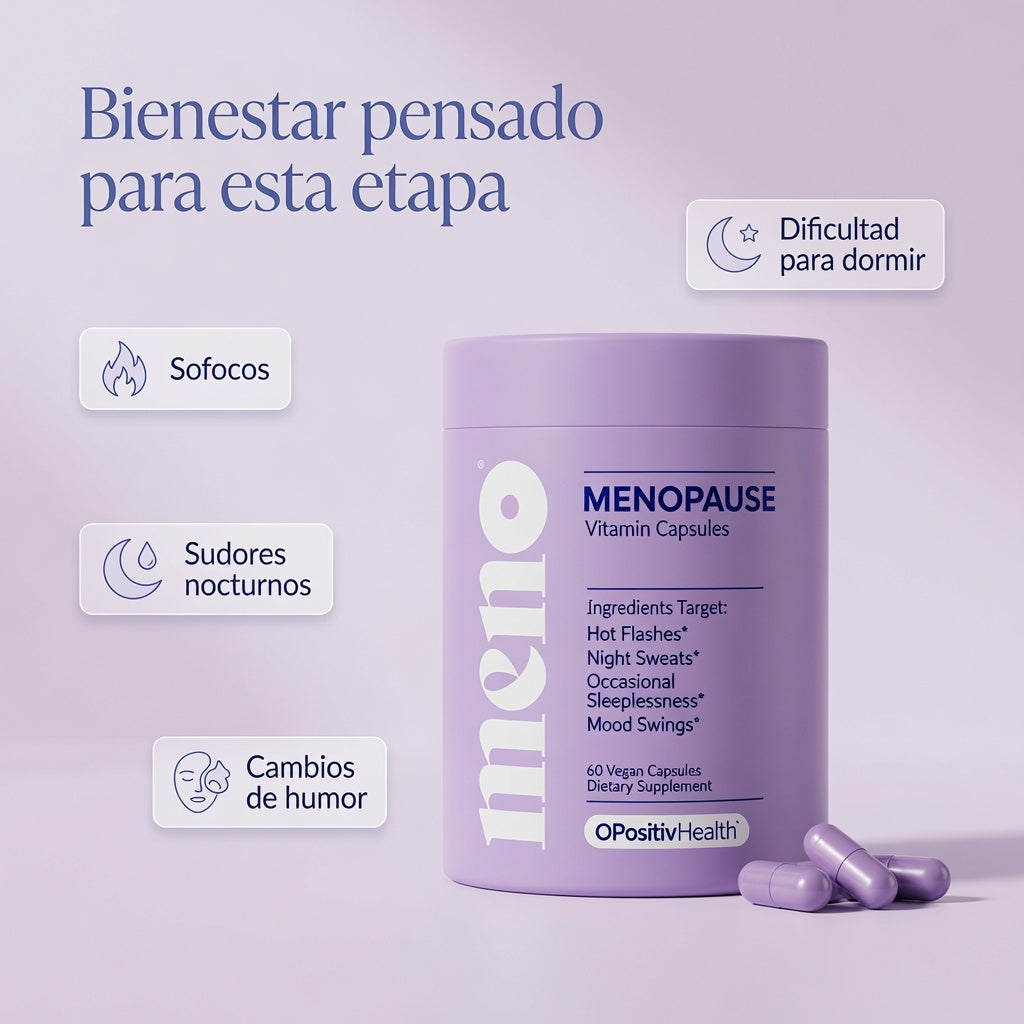 MENO | Recupera tu equilibrio durante la menopausia