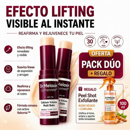 Bálsamo Facial Reafirmante - Elimina Arrugas y Líneas de Expresión – Dr. Melaxin